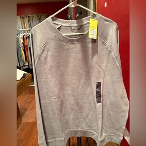 All in Motion Light Gray Crewneck Sweater